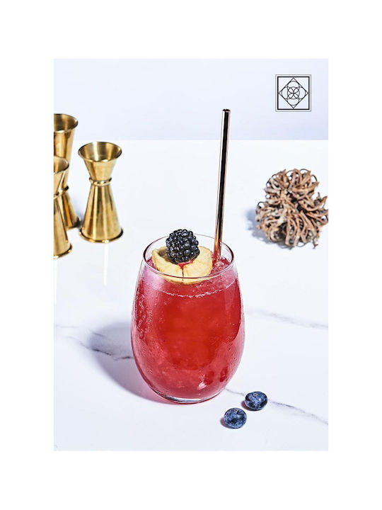 Espiel Set Gläser für Weiß- und Rotwein aus Glas in Rot Farbe 6Stück