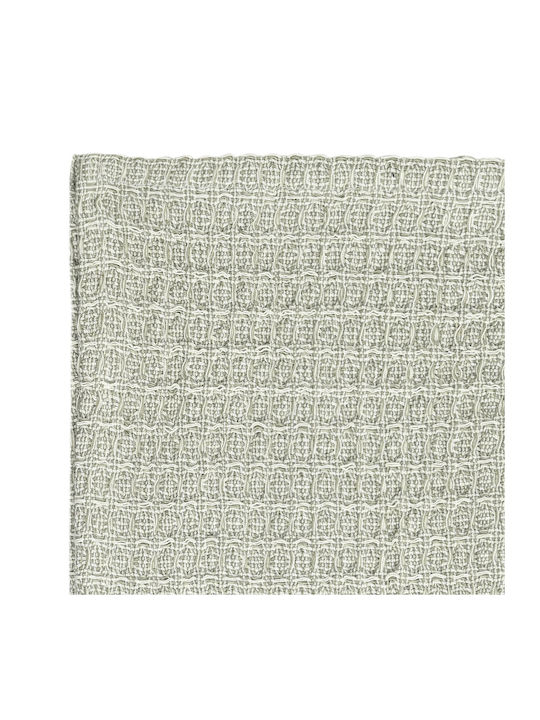 Estia Casa Handtuch aus 100% Baumwolle in Gray Farbe 45x65cm 2Stück