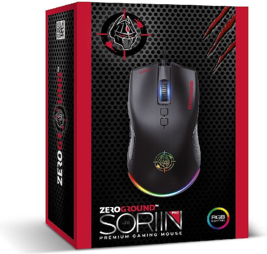 Zeroground MS-4400G SORIIN v2.0 RGB Gaming Mouse 7200 DPI Black