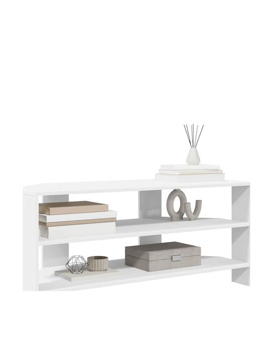 TV-Ständer Weiß M102xT40,5xH45cm