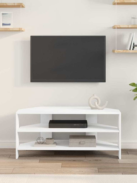TV-Ständer Weiß M102xT40,5xH45cm
