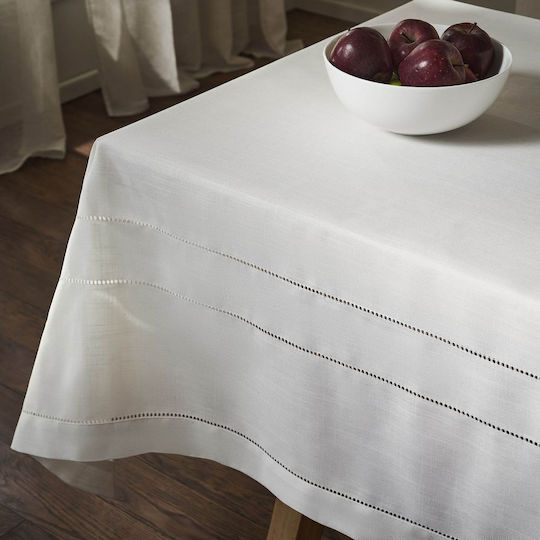 Gofis Home Τραπεζομάντηλο Lorelai Offwhite 197 150x220εκ.