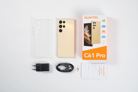 Oukitel C61 Pro Dual SIM (8GB/256GB) Gold