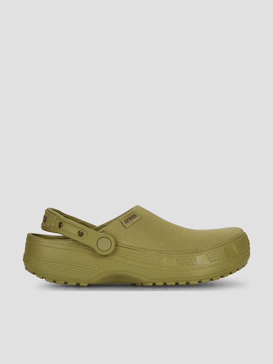 Crocs Classic Damen Clogs Grün