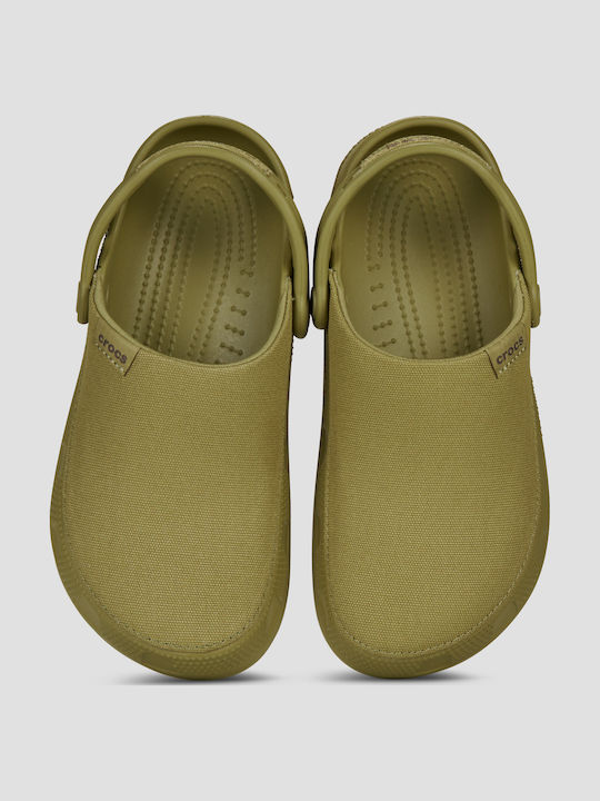 Crocs Classic Damen Clogs Grün