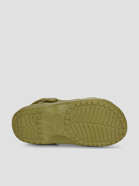 Crocs Classic Damen Clogs Grün