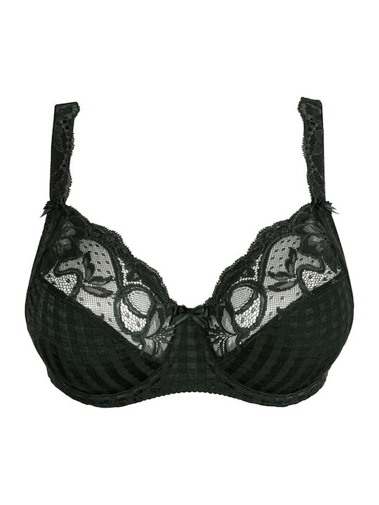 Bra without Padding Underwire Deep Forest - Green