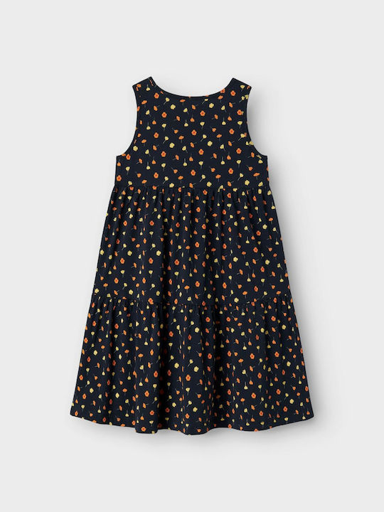 Kinderkleid Ärmellos Dark Sapphire
