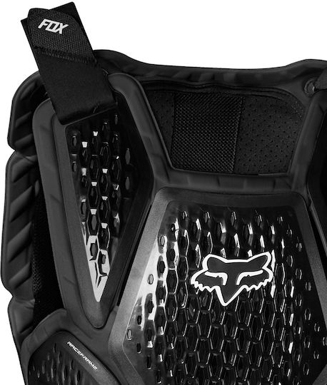 Fox Raceframe Impact Протектор за гърди за мотоциклетист Черен