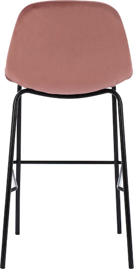 Hocker Bar Gepolstert mit Samt Vincent Rotten Apple 4Stück 47x51x96cm