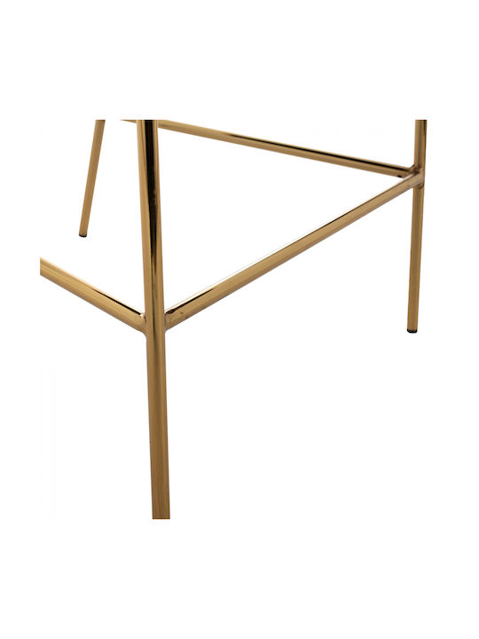 Scaune Bar Tapițat cu Catifea Theodore Cypress 2buc 60x55x100buc