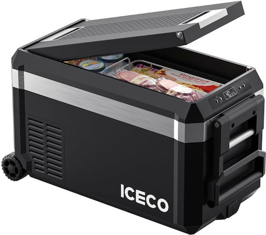 Kraft World Преносим Хладилник 30л Капацитет 100-240V / 12V / 24V Черен