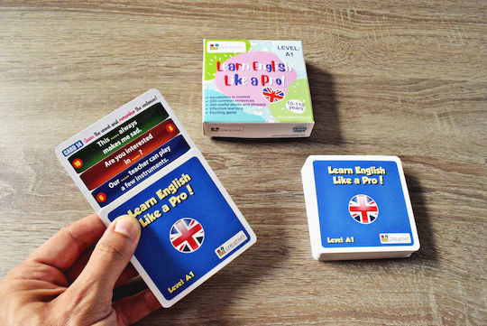 Learn English Like A Pro - Inteligentne Fiszki + Gra (poziom A1)