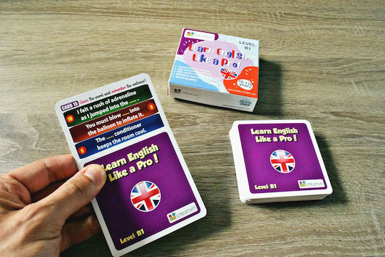 Learn English Like A Pro - Inteligentne Fiszki + Gra (poziom B1)