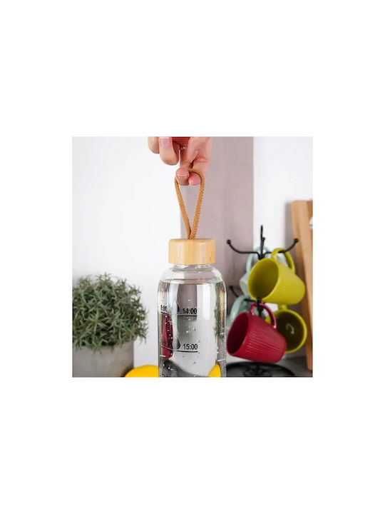 Vilde Αθλητικό Παγούρι 1000ml Διάφανο