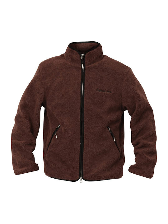 Ανδρική Ζακέτα Fleece Μπορντώ