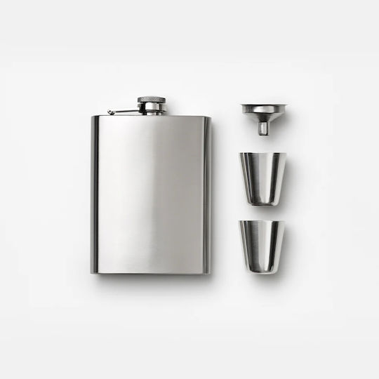 Set Accesorii pentru Sticlă de Buzunar Printworks Hip Flask Oțel Inoxidabil