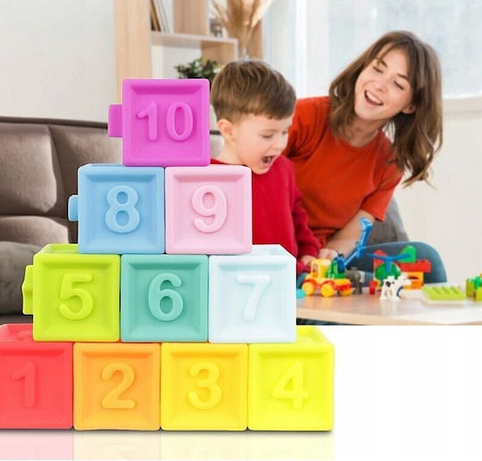 Играчка за подреждане от силикон за 6++ месеца