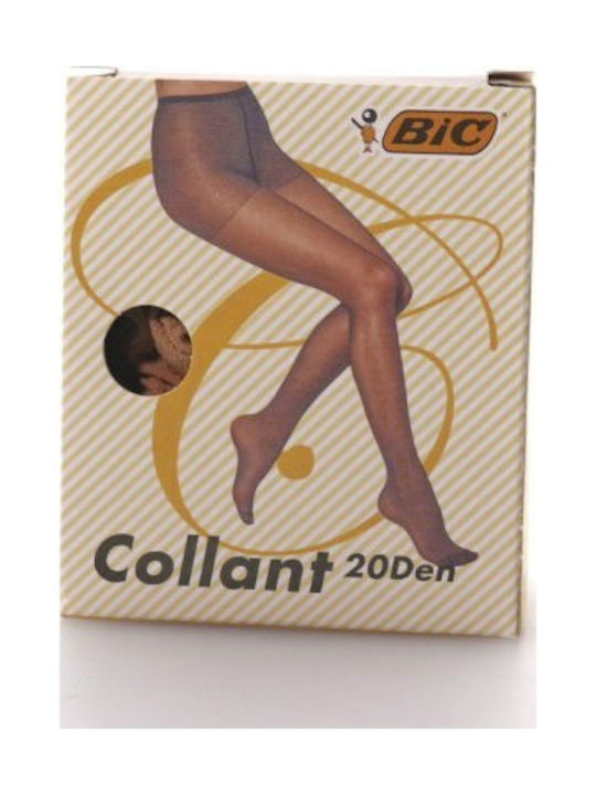 Collant Mousse Women's Pantyhose 20 Den Caramel