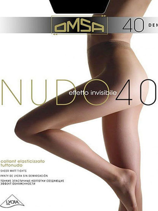 Nudo Women's Pantyhose 40 Den Black