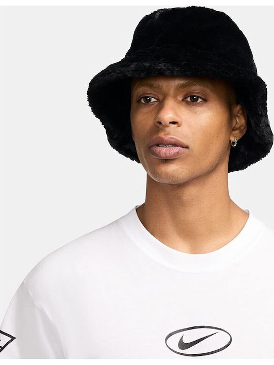 Nike Furry Women's Bucket Hat Apex Faur Fur Black