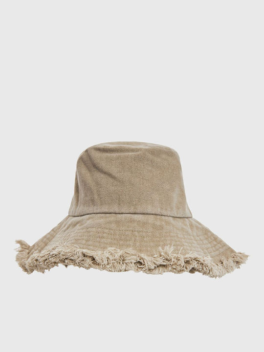 Funky Buddha Fabric Women's Hat Brown
