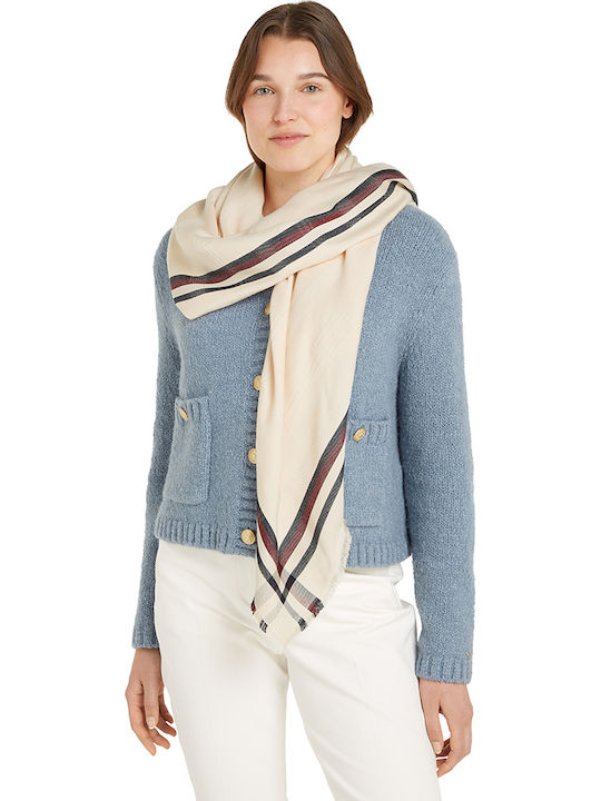 Tommy Hilfiger Γυναικείο Φουλάρι Μπεζ
