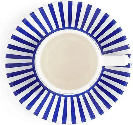 Spode Set Căni Maro De ceramică Albastru 80ml 8buc