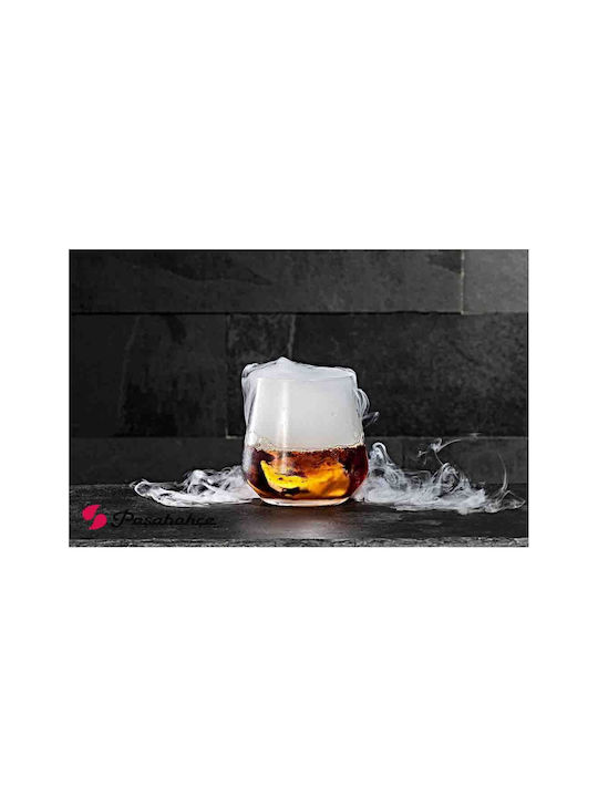Pasabahce Set of Glasses Whiskey / Water / Red Wine made of Glass in Red Color 350ml 6pcs