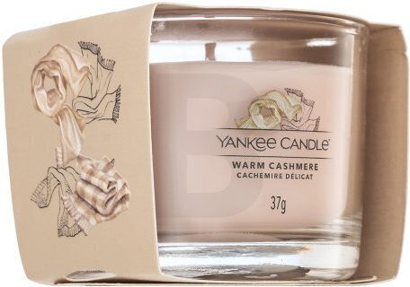 Yankee Candle Aromatic Candle In Jar With Warm Cashmere Scent 37gr