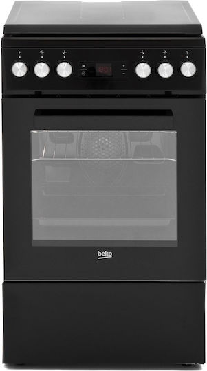 Beko Aragaz 55lt cu Plite pe Gaz Natural L50cm. Bej