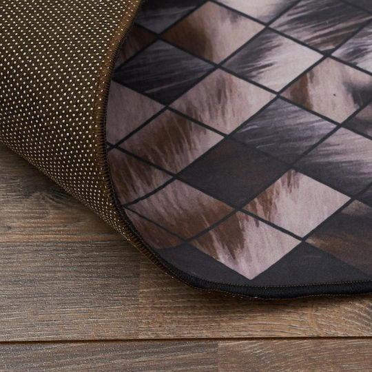 Heinner Rutschfest Teppich Rechteckig Synthetisch,Polyester/Cotton/Leather