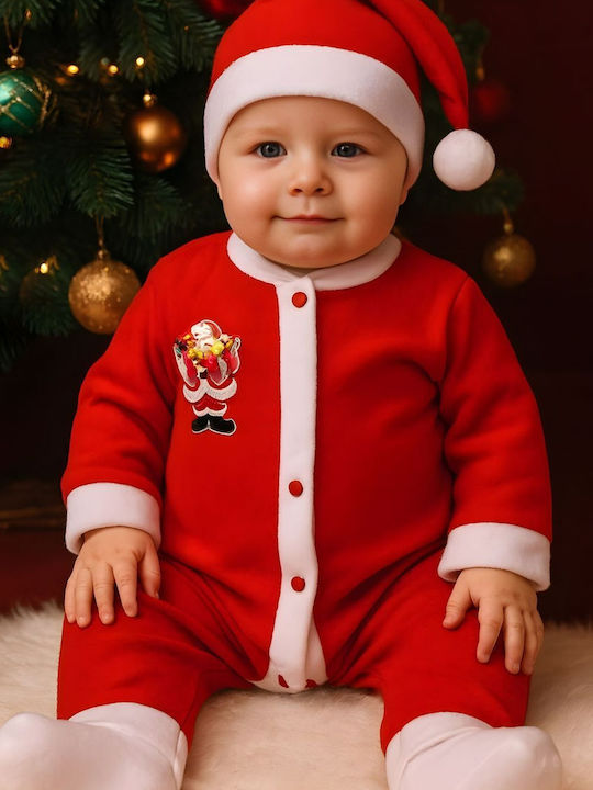 Pabbuc Baby Red Onesie