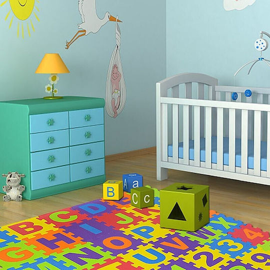 Kids Educational Floor Puzzle with Letters 36pcs