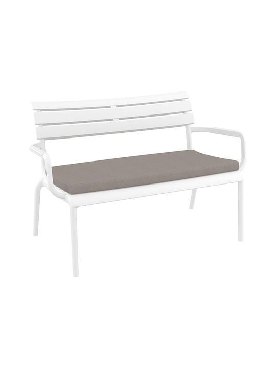 Siesta Exclusive Μαξιλάρι Καναπέ Κήπου Paris Καφέ 50x100εκ.