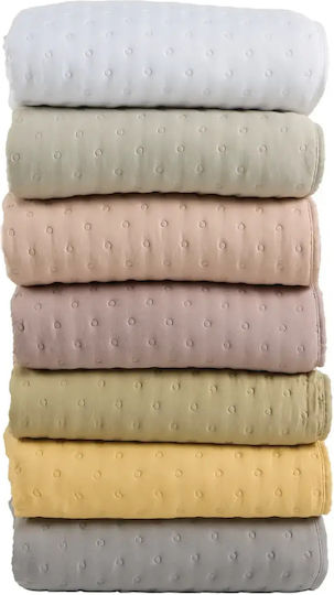 Das Home 9628 Cuvertură Single Microfibra Lila Scuro 160x240cm