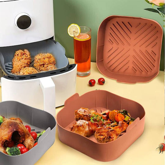 Viosarp Φόρμα Σιλικόνης για Air Fryer 22x22εκ.