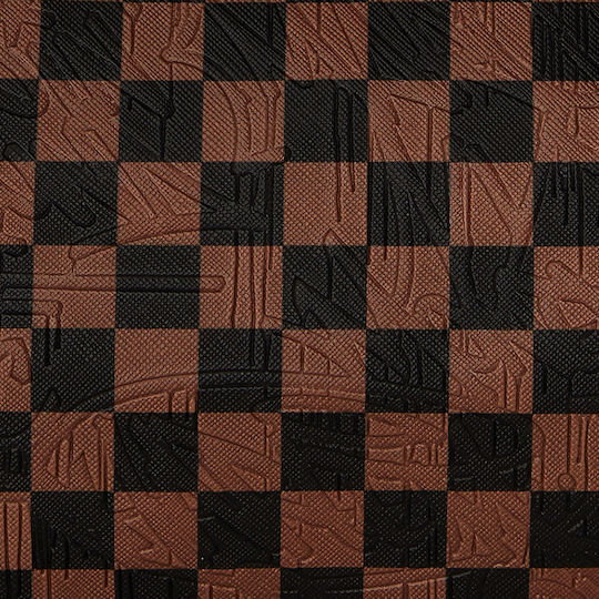 Sprayground Check Sack Voyage Brown Fabric L31xW15xH24cm