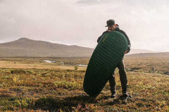 Thermarest Trail Pro Single Substrat Camping în culoarea Verde