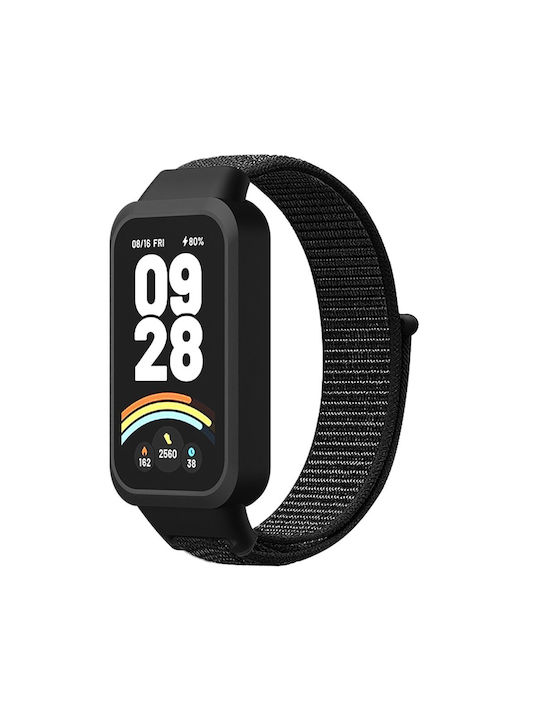 Каишка Черен (Xiaomi Smart Band 9 Active)
