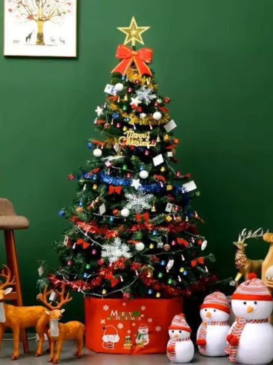 Artificial Christmas Tree Half Base Green 115 Cm