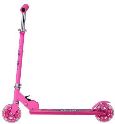 Vevor Kids Scooters Foldable 2-Wheel for 3+ Years Pink