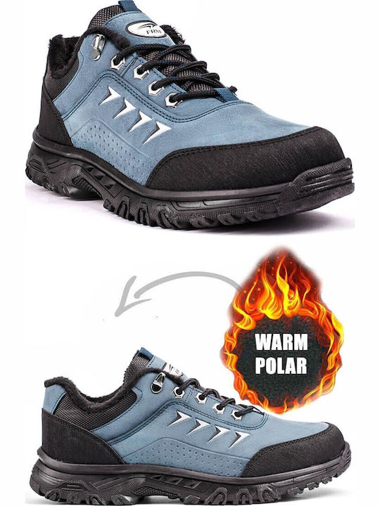 Herren Stiefel Light Blue
