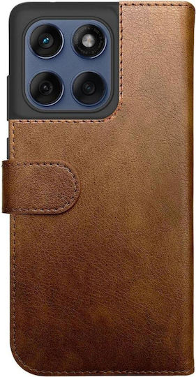 Rosso Element Pu Wallet Δερματίνης Καφέ (Motorola Edge 60 Pro)