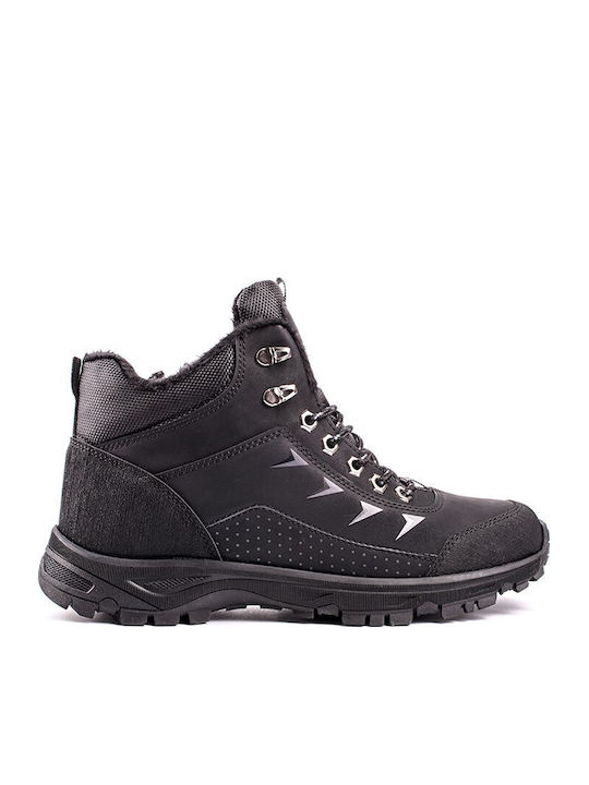 Piele Negru Ghete barbati