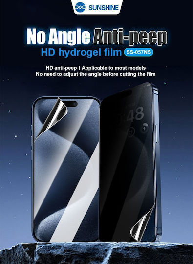 Sunshine 0.172mm Privacy Hidrogel Screen Protector (Moto Razr 2022)