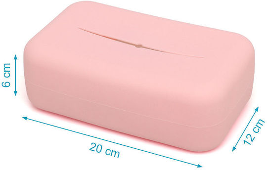 Kiokids Silicone Case for Baby Wipes Petit Moments Pink 5778