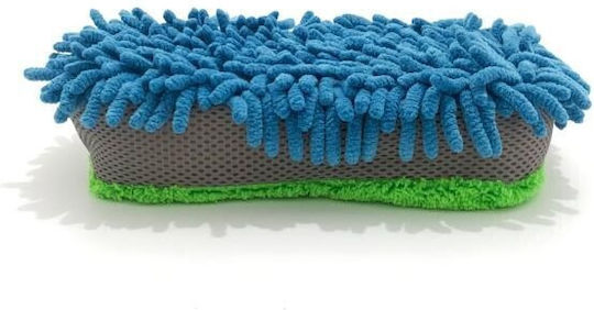 Selected Auto Pad de Spălare Chenille Burete de Spălare Dublă Față 23x11.5x6cm