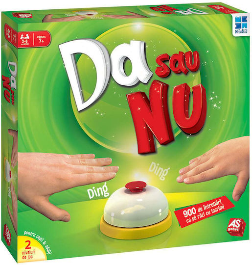 Joc de Societate Yes or No pentru 2-6 Jucători 7+ Ani AS