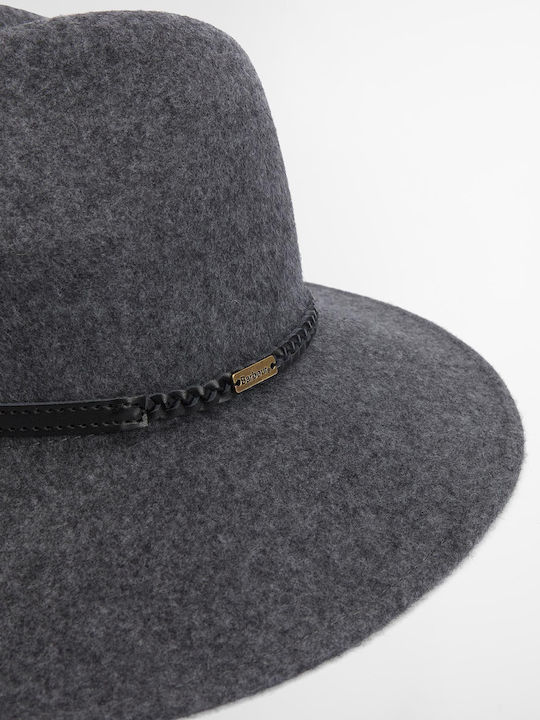 Barbour Wool Women's Fedora Hat Gray